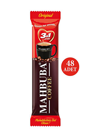 Mahbuba 3ü1 Arada Hazır Kahve 48x18gr