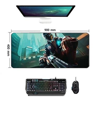 Concord Mp-903 Desenli Gaming Mouse Pad 400 x 900 x 4 mm