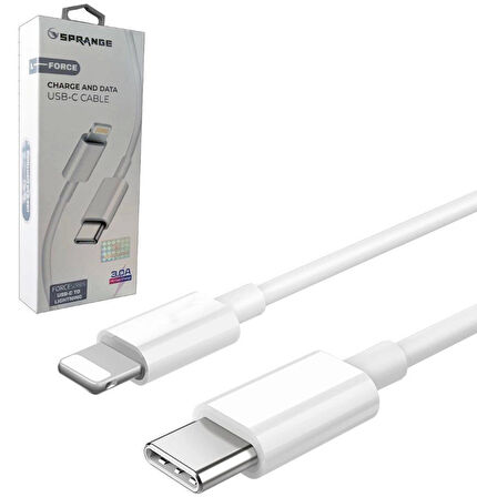 SPRANGE L-FORCE İPHONE ŞARJ KABLOSU