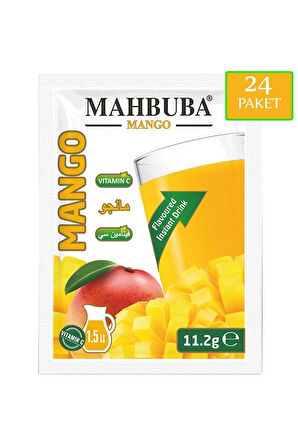 Mahbuba Mango Aromalı Soğuk Toz Içecek 24x11.2gr