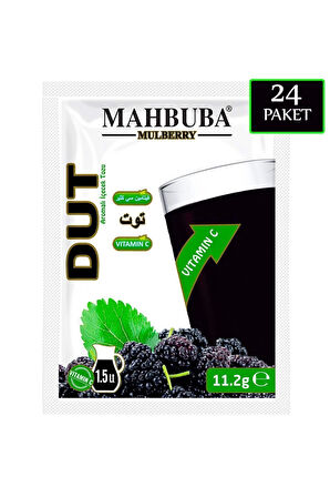 Mahbuba Dut Aromalı Soğuk Toz Içecek 24x11.2gr