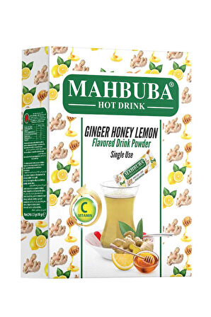 Mahbuba Tek İçimlik Zencefil Bal Limon Aromalı Oralet Çayı 24x1,5gr