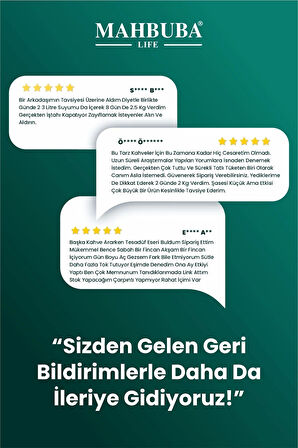 Mahbuba Hindiba Detox Form Kahvesi Glutensiz Kahve 1 Aylık - ( 60 Kullanım ) Net 120gr