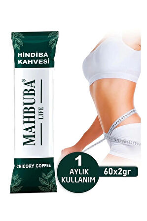 Mahbuba Hindiba Detox Form Kahvesi Glutensiz Kahve 1 Aylık - ( 60 Kullanım ) Net 120gr