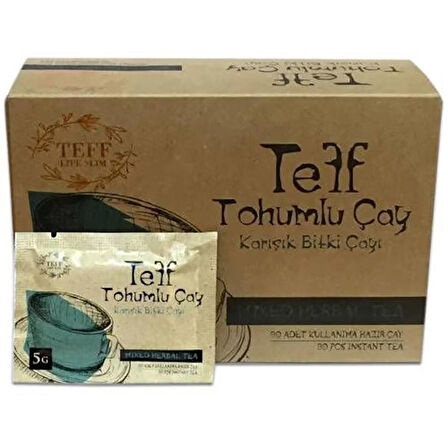 Teff Life Slim Teff Tohumlu Karışık Bitki Çayı 5 g 30'lu