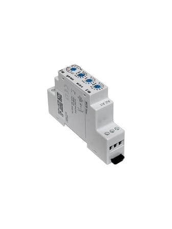 Entes MCB-8 Zaman Rölesi Otomasyon Malzemeleri Hassas Ayarlı 24/240 VAC/DC Giriş Tipi