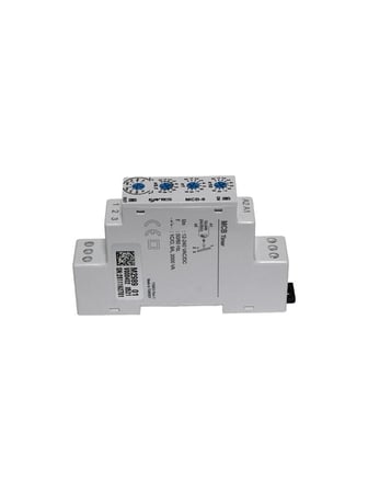 Entes MCB-8 Zaman Rölesi Otomasyon Malzemeleri Hassas Ayarlı 24/240 VAC/DC Giriş Tipi