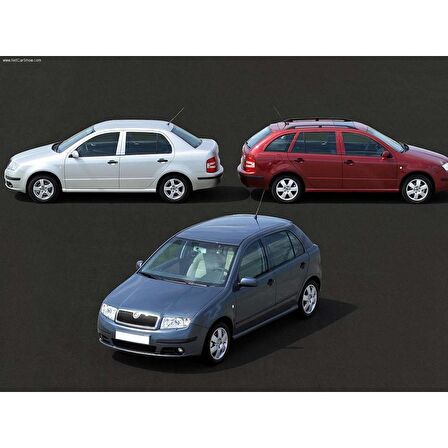 Skoda Fabia 1 2000-2008 Sol Dikiz Aynası Camı Isıtmalı 6Y1857521C