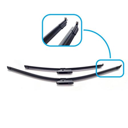 Citroen C4 Cactus 2014-2020 Ön Cam Silecek Takımı Seti 65x43cm