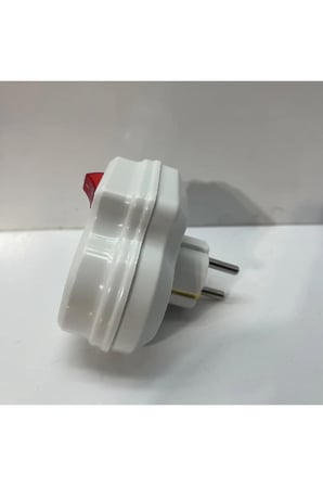 Topraklı 2lİ Anahtarlı Topraklı Fiş, Priz 001 170 0330 07 0000
