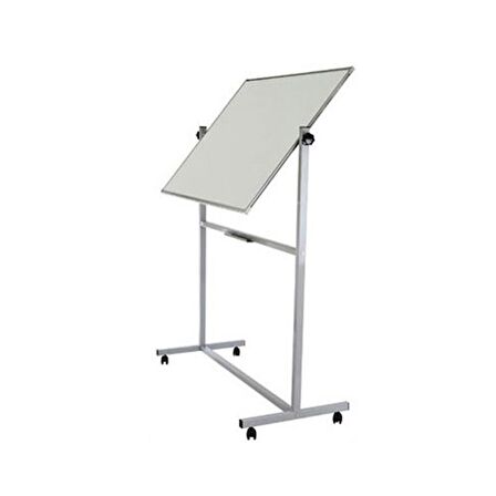 Panda Mıknatıslı Yüzey 360° Dönerli Tekerlekli Yazı Tahtası PAN 571 Beyaz 120x140