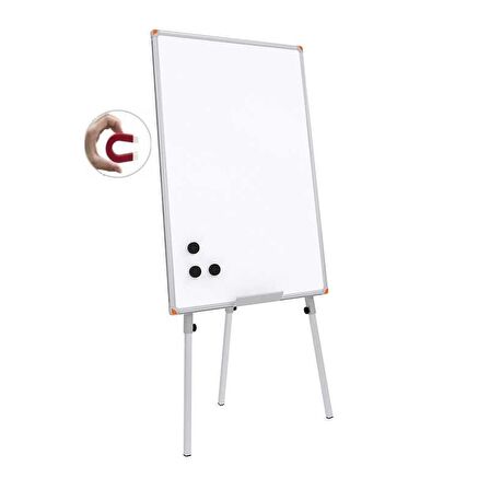 Panda Pan 577 Mıknatıs Yüzey Teleskopik Ayaklı Yazı Tahtası 80X120