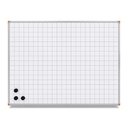 Panda 120x200cm Kareli Mıknatıslı Yazı Tahtası
