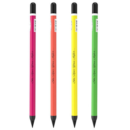 Panda Panpen Neon Serisi Bitmeyen Kurşun Kalem (PAN721) 1 Adet