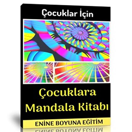 Çocuklar İçin Mandala Boyama Kitabı