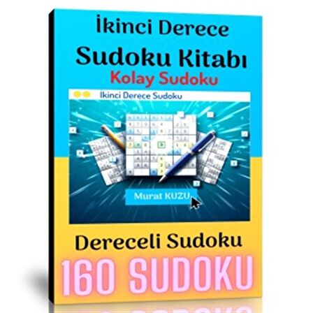 Dereceli Kolay Sudoku Kitabı (İkinci Derece)