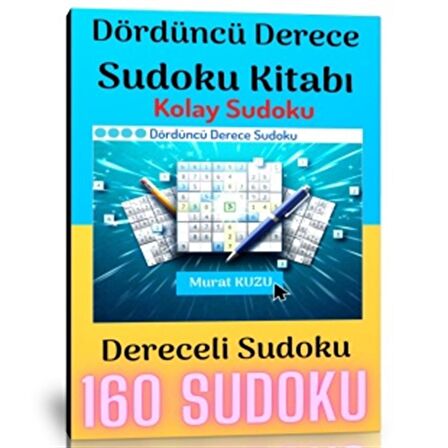 Dereceli Zor Sudoku Kitabı (Dördüncü Derece)