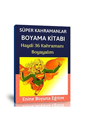 Süper Kahramanlar Boyama Kitabı