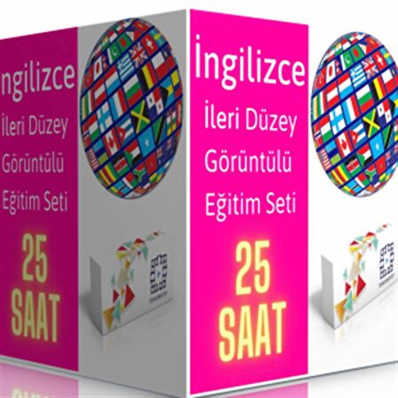 İngilizce İleri Düzey Görüntülü Eğitim Seti