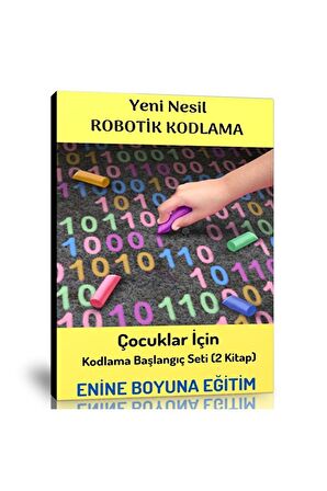 Çocuklar Için Robotik Kodlama Başlangıç Seti (2 Kitap)