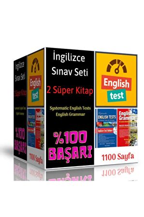 Ingilizce Sınavlarına Hazırlık Seti (2 Süper Kitap)