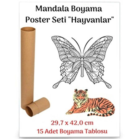 Mandala Poster Tablosu
