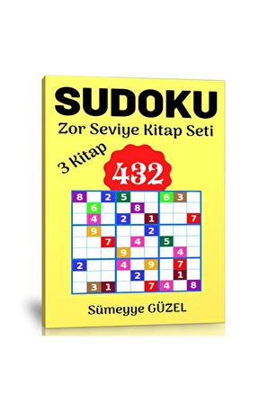 Sudoku Zor Seviye Bulmaca Kitabı-3