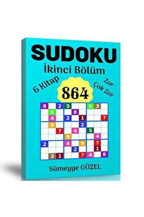 Profesyoneller Ve Uzmanlar Için Ikinci Bölüm Sudoku Seti (6 Kitap)