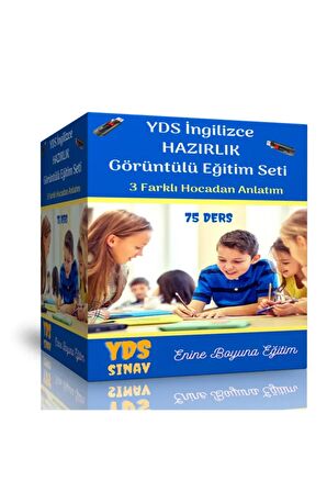 Yds Hazırlık Ingilizce Görüntülü Eğitim Seti (75 Ders Videosu)