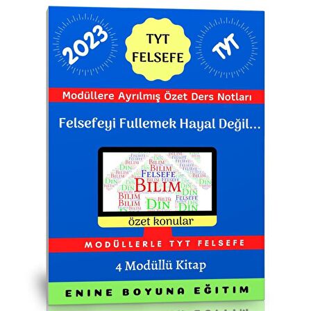 2023 TYT Felsefe Modüler Kitap seti