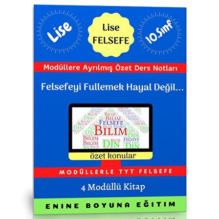 10. Sınıf Felsefe Yardımcı Modüler Kitap Seti (4 Kitap)