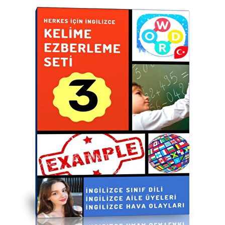 Herkes İçin İngilizce Kelime Ezberleme Modül Kitabı-3