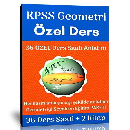 KPSS Geometri Görüntülü Video Eğitim Seti