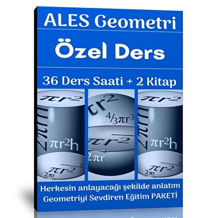 ALES Geometri Görüntülü Video Eğitim Seti