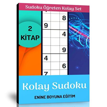 Sudoku Kolay Eğitim Kitap Seti