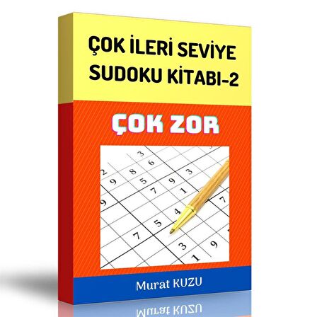 Sudoku Çok İleri Seviye Bulmaca Kitabı-2