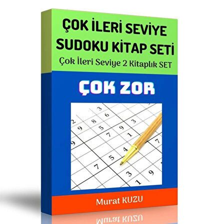 Sudoku Zor Bulmaca Kitap Seti