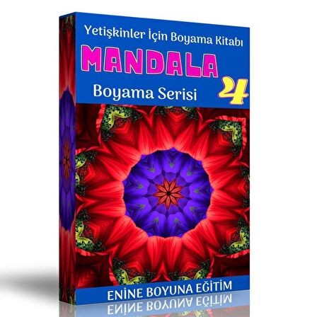 Yetişkinler İçin Boyama Kitap Serisi-4