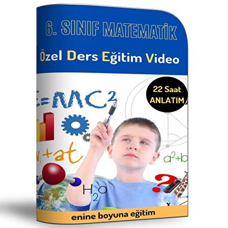 İlköğretim 6. Sınıf Matematik Görüntülü Eğitim Seti