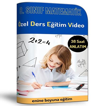 İlköğretim 8. Sınıf Matematik Görüntülü Eğitim Seti