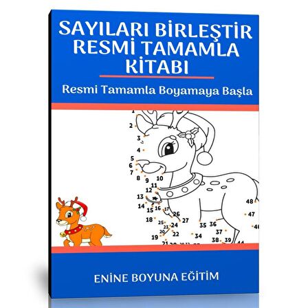 Sayıları Birleştir Resmi Tamamla Kitabı