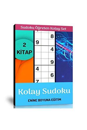 Sudoku Kolay Eğitim Kitap Seti