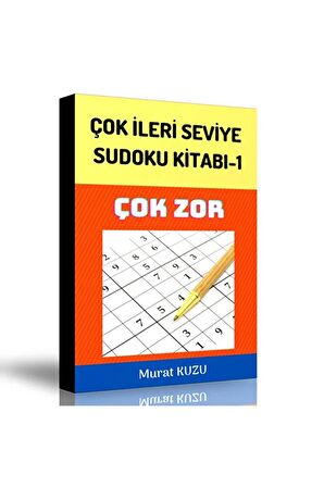 Sudoku Çok Ileri Seviye Bulmaca Kitabı-2
