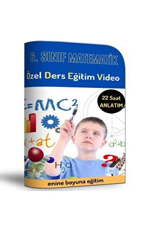 Ilköğretim 6. Sınıf Matematik Özel Ders Eğitim Videoları (ödev)