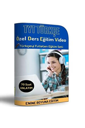 Tyt Türkçe Özel Ders Eğitim Video Seti