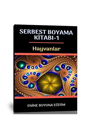 Çocuklar Için Serbest Boyama Kitabı (hayvanlar-1)