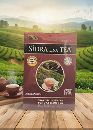 SİDRA LİNA İTHAL SİYAH SAF SEYLAN ÇAY 800 GR