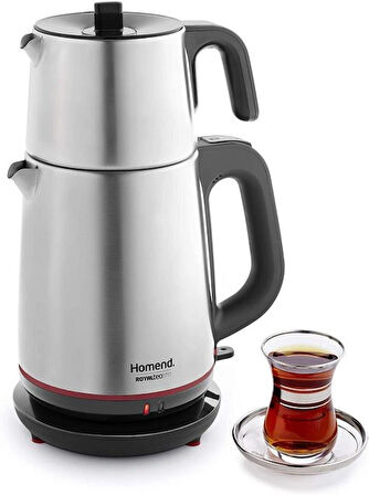 Homend Royaltea 1711 Çay Makinesi 2000W ( TEŞHİR ÜRÜNÜ )