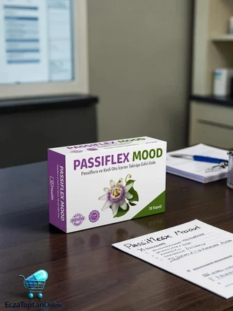 U-Health Pharma U-HEALT PHARMA Passiflex Mood Passiflora Ekstresi İçeren Sıvı Takviye Edici Gıda 10 Flakon / 10 ml