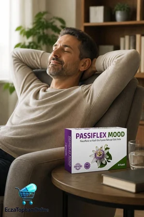 U-Health Pharma U-HEALT PHARMA Passiflex Mood Passiflora Ekstresi İçeren Sıvı Takviye Edici Gıda 10 Flakon / 10 ml